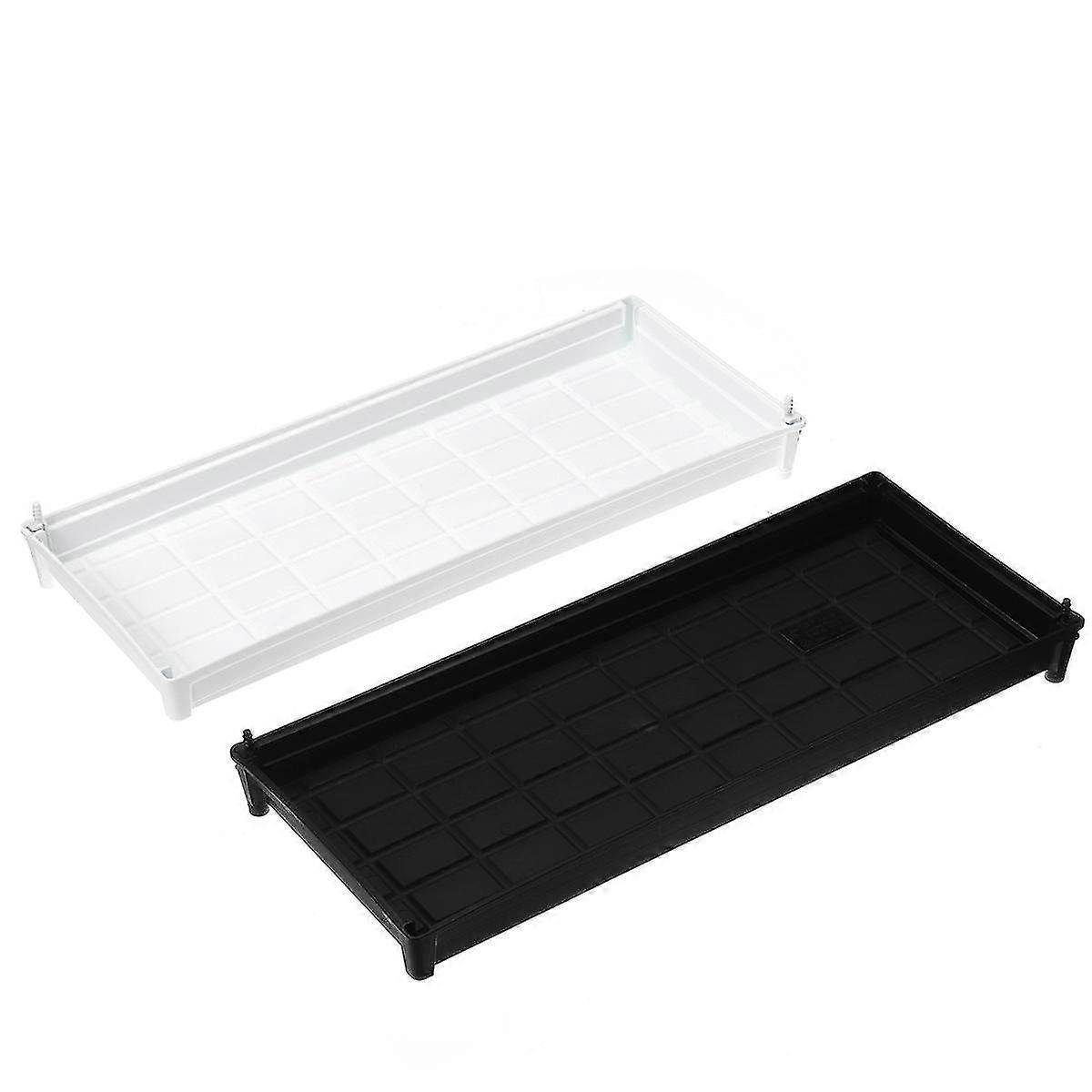Seedling Tray With Drainage Suitable for Balcony, Nursery, and Garden Decor with Succulent Plants