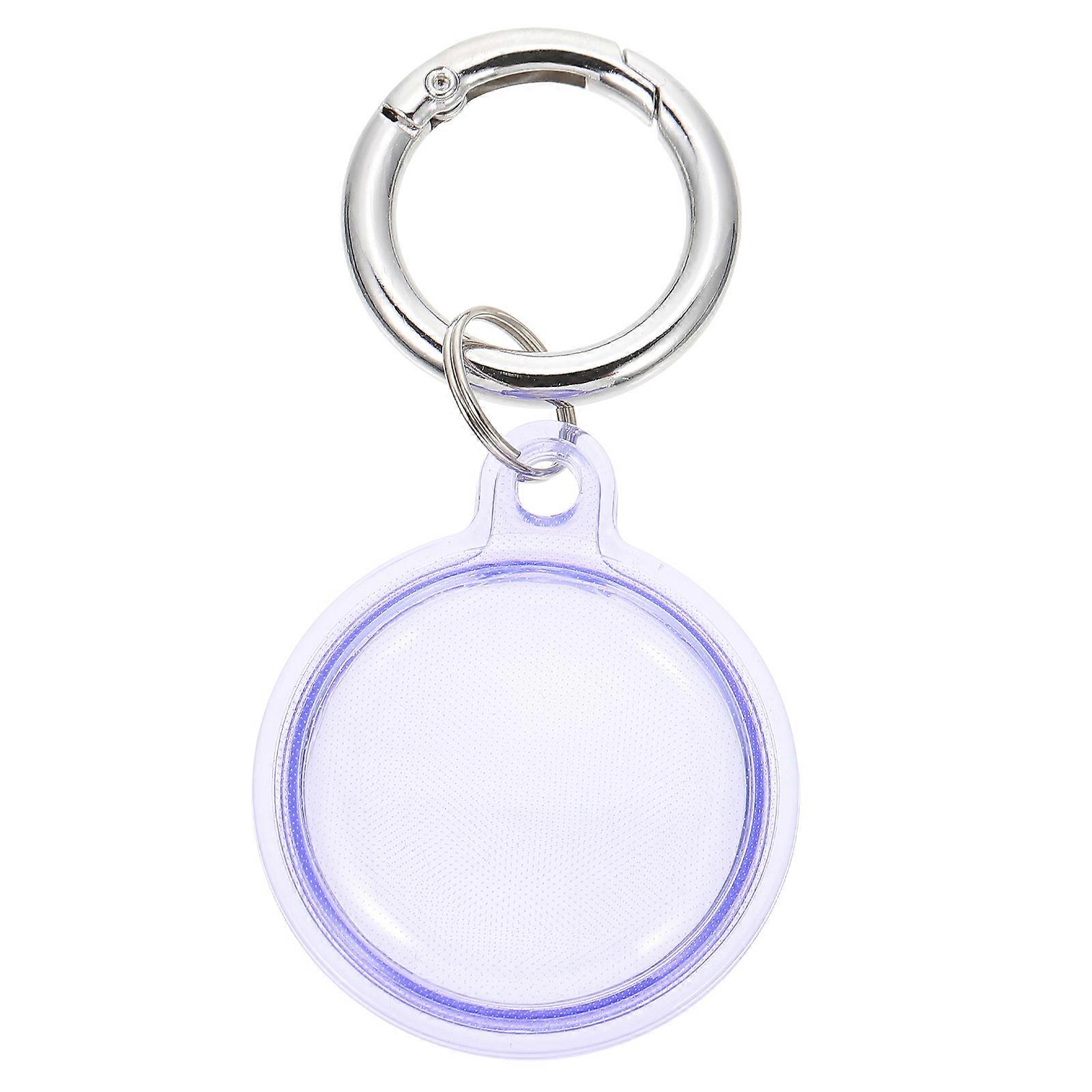 Cover For Protection Accessory Anti Lost Function Purple Tpu 8.4X4CM Simple Design 1Pack