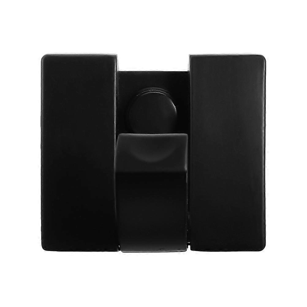 Heavy Duty Hook Foldable Towel Hanging Kitchen 5.5X5CM Black 1Pack