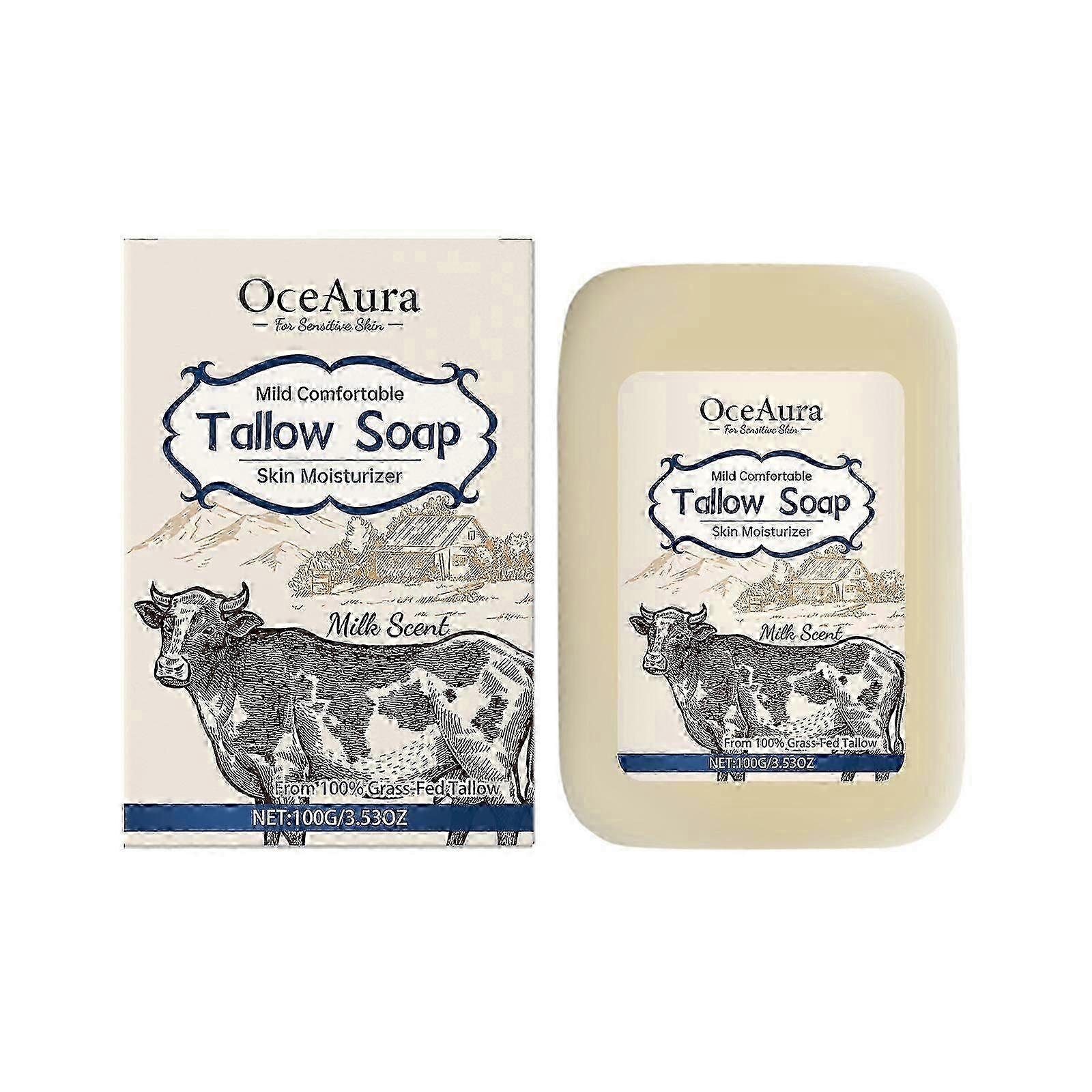 Tallow Soap Gently Cleanses And Moisturizes All Over The Skin