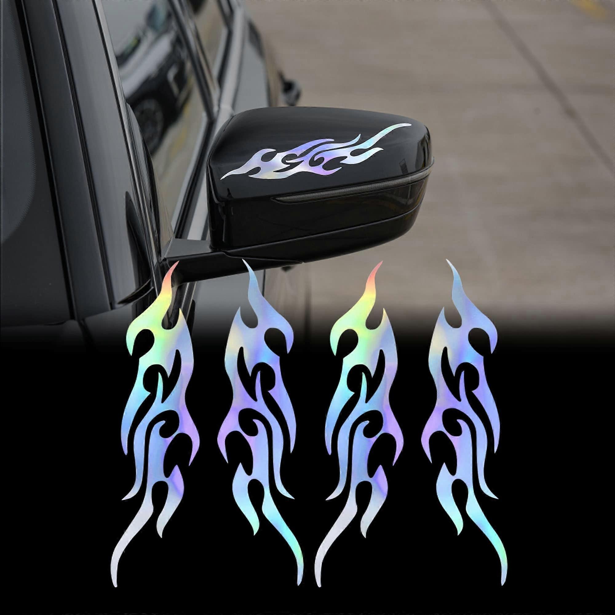 4pcs reflective waterproof car stickers