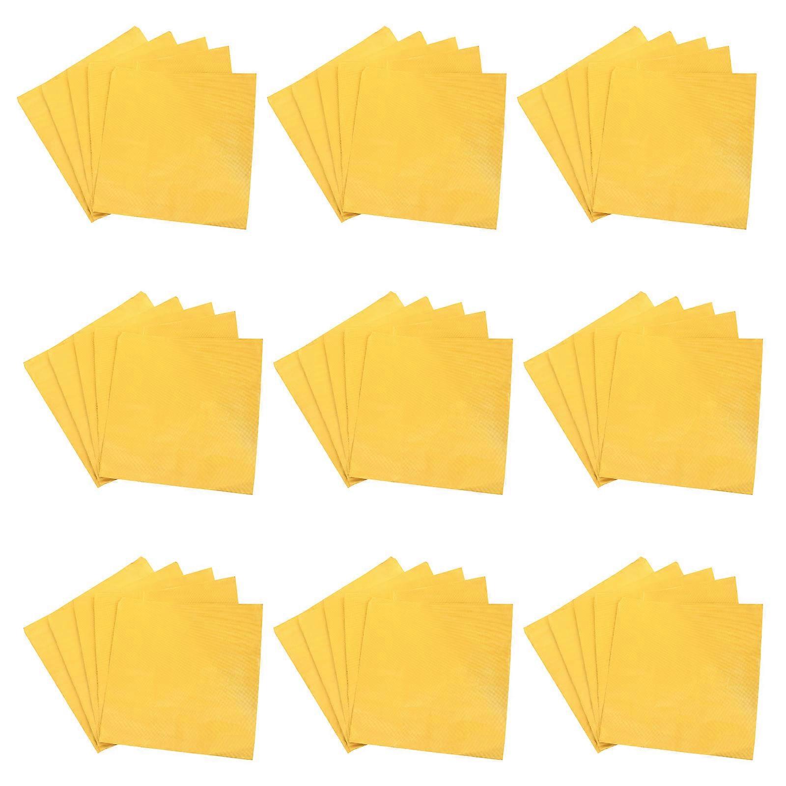 ورق تغليف الحلوى من رقائق الألومنيوم التعبئة والتغليف لحلوى الشوكولاته الذهبية 15x15x0.01 سم 200 قطعة