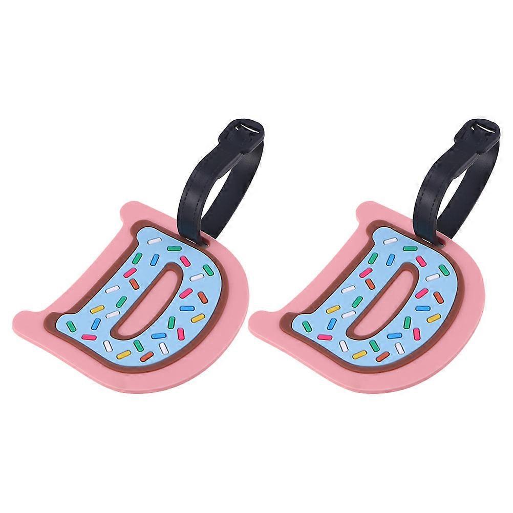 Creative Reusable PVC Luggage Tags with Loop for Easy Identification – Unique Design for Suitcases, Handbags and Travel Baggage