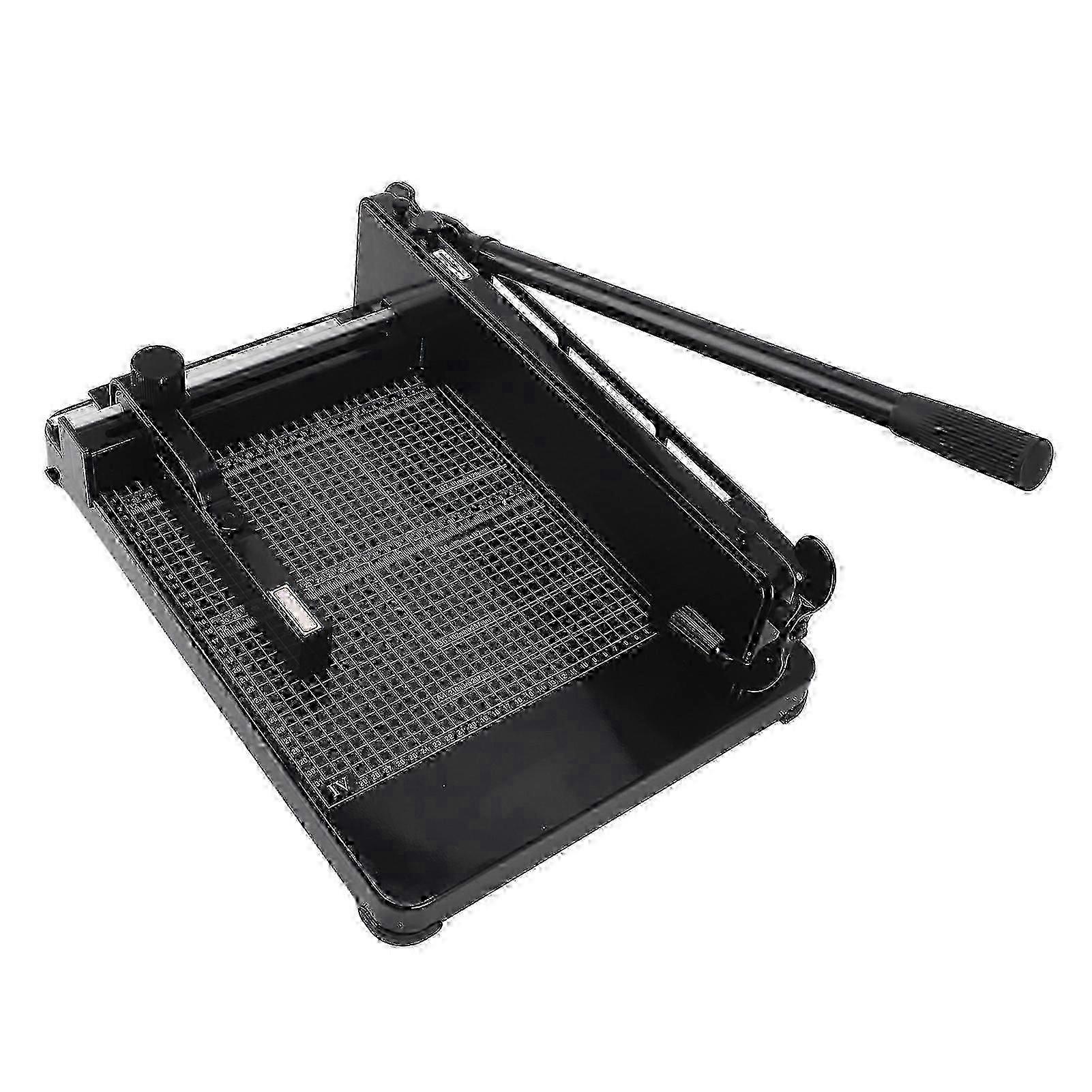 A4 Paper Cutter 400 Sheets Capacity Professional Manual Paper Trimmer with Safety Lock Paper Slicer for Business Office