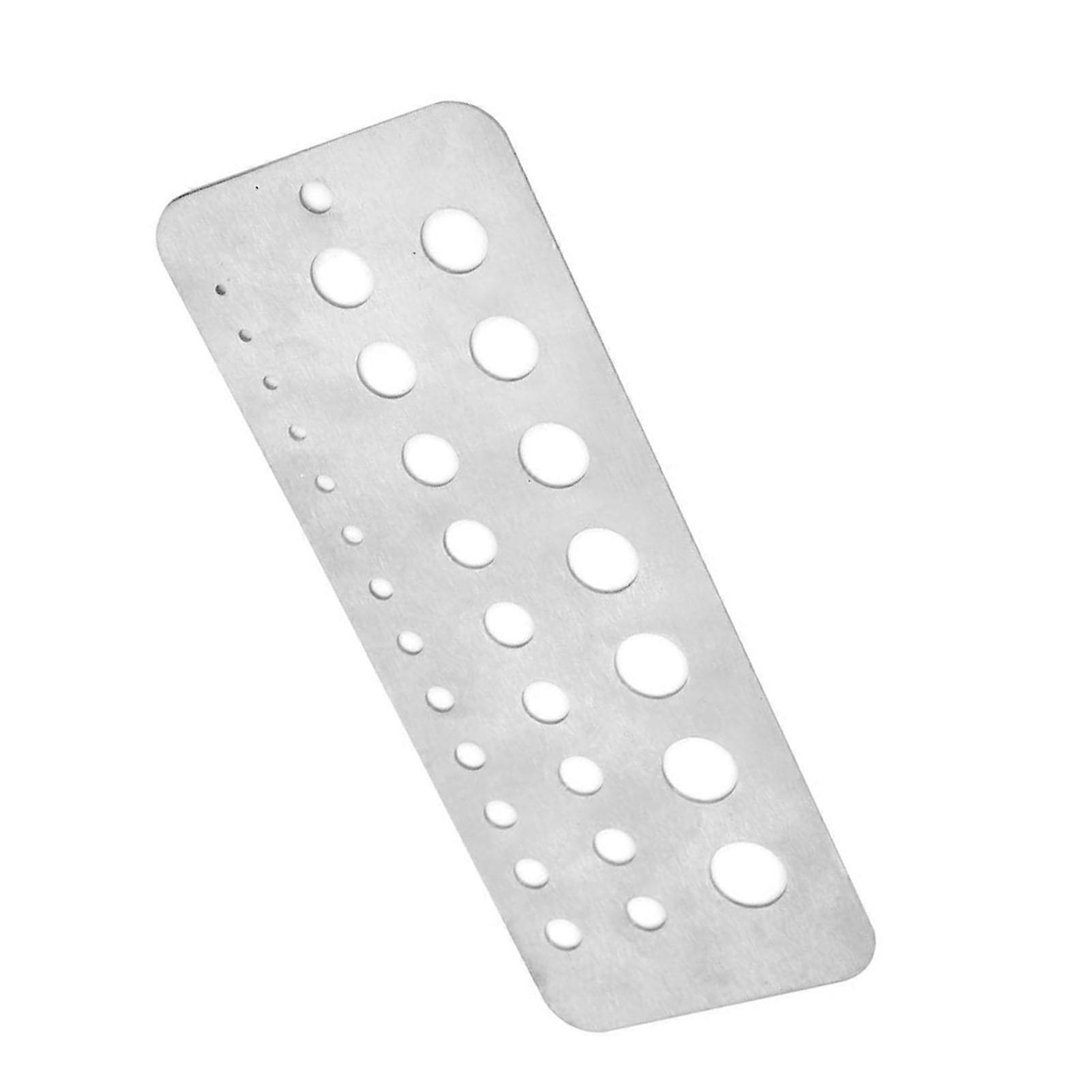 29 Sizes Index Stainless Steel Drill Bit Gauge Bolt Thread Diameter Size Drill Bit Gauge