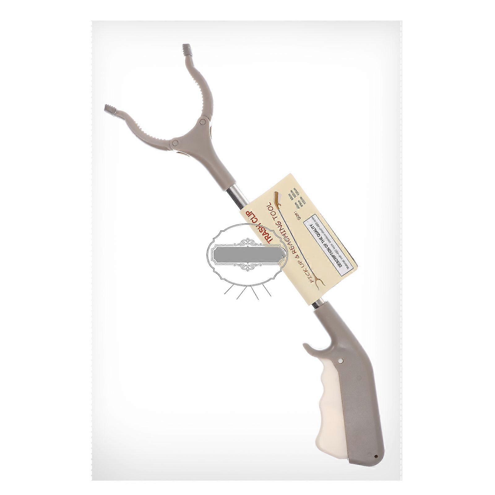 Garbage Picker Tool Abs Engineering Plastic Sanitation Workers Extend Reach 15.72X1.97X0.79In Trash Claw 1Pack