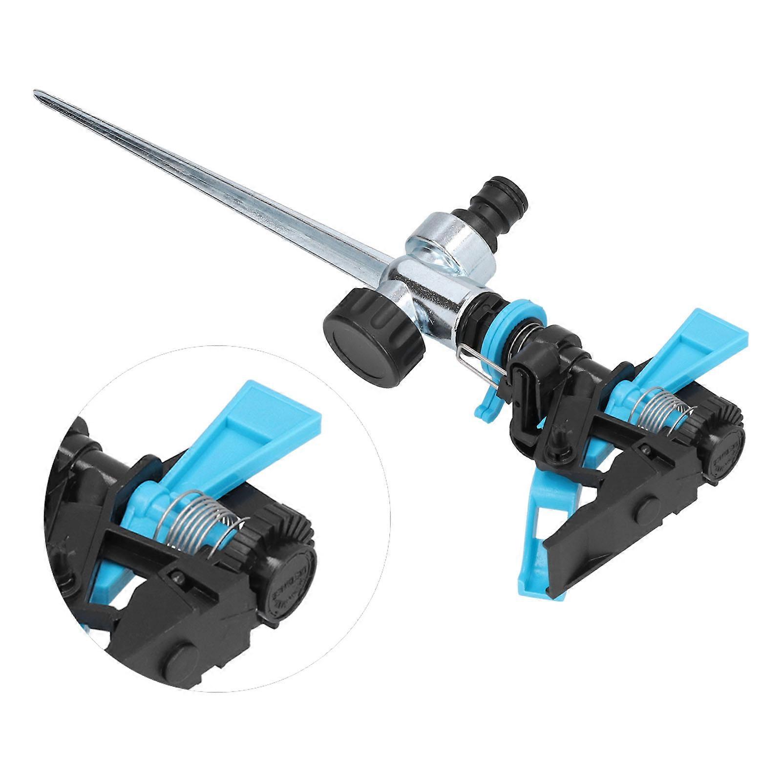 Automatic Sprinkler 360° Rotation Water Sprinkler Watering Irrigation Tool for Lawn GardenPlastic