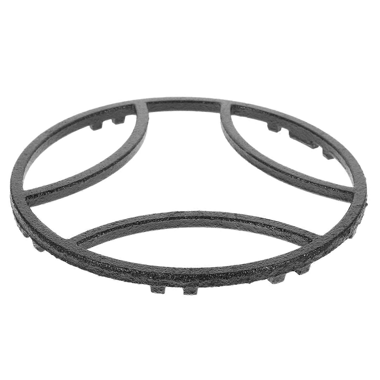 Wok Stand For Gas Hob Cast Iron Stove Wok Ring Pot Support Rack Heat Distribution Stable Cooking Surface 1Set