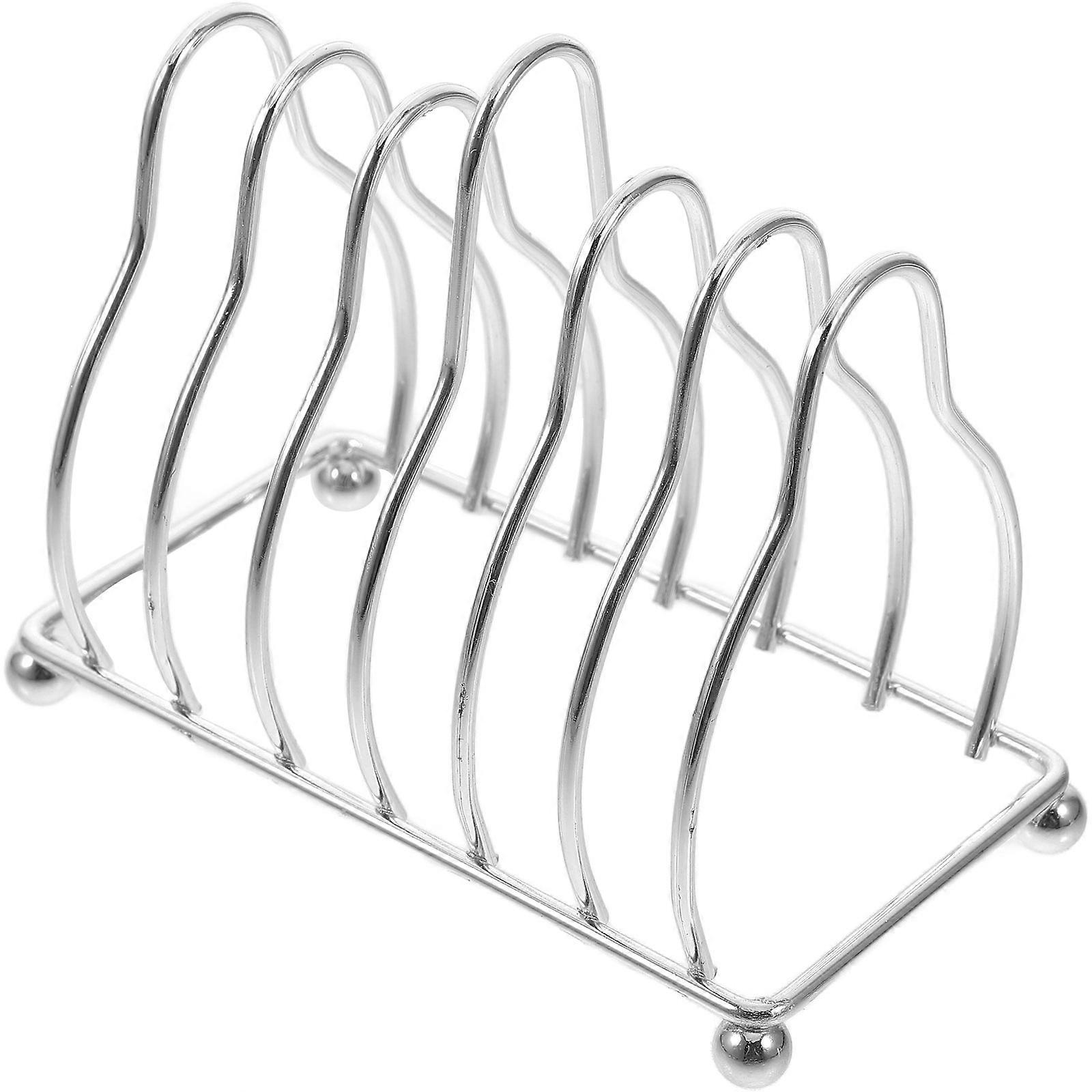 Dish Drainer Drying Rack Kitchen Counter Drain Racks Organizing Plates Minimalist Modern Silver 1Pcs