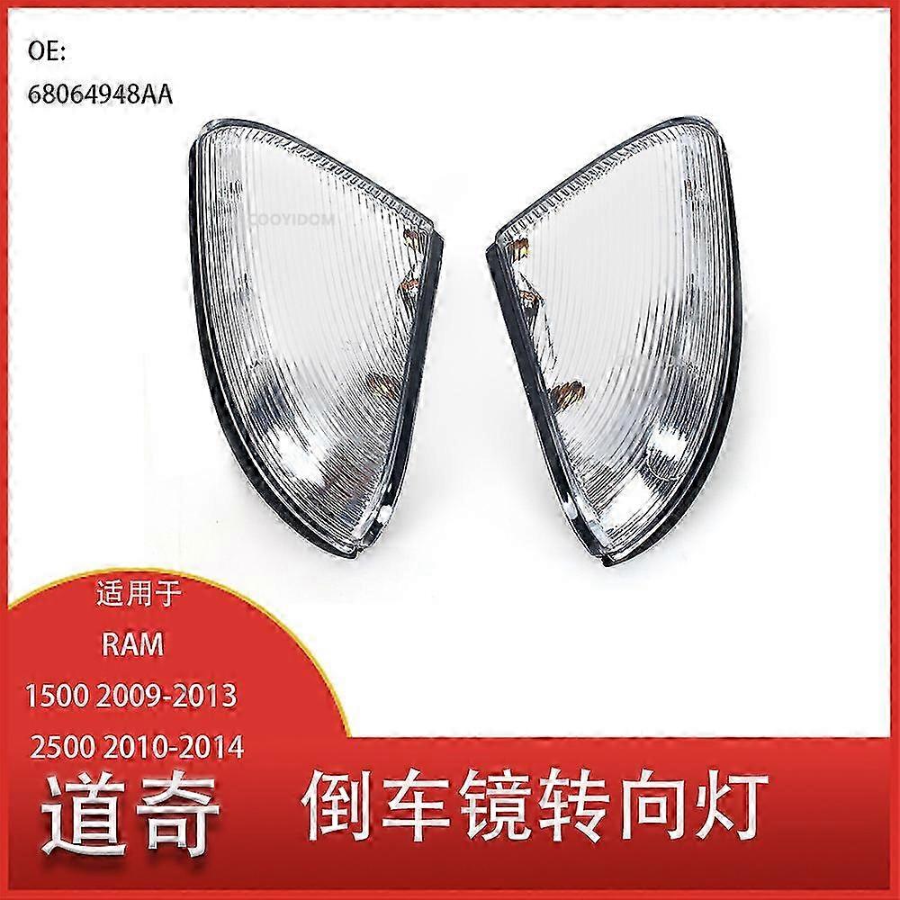 Rear View Mirror Corner Light Turn Signal for Dodge RAM Pickup 1500 09-14 2500 10-14