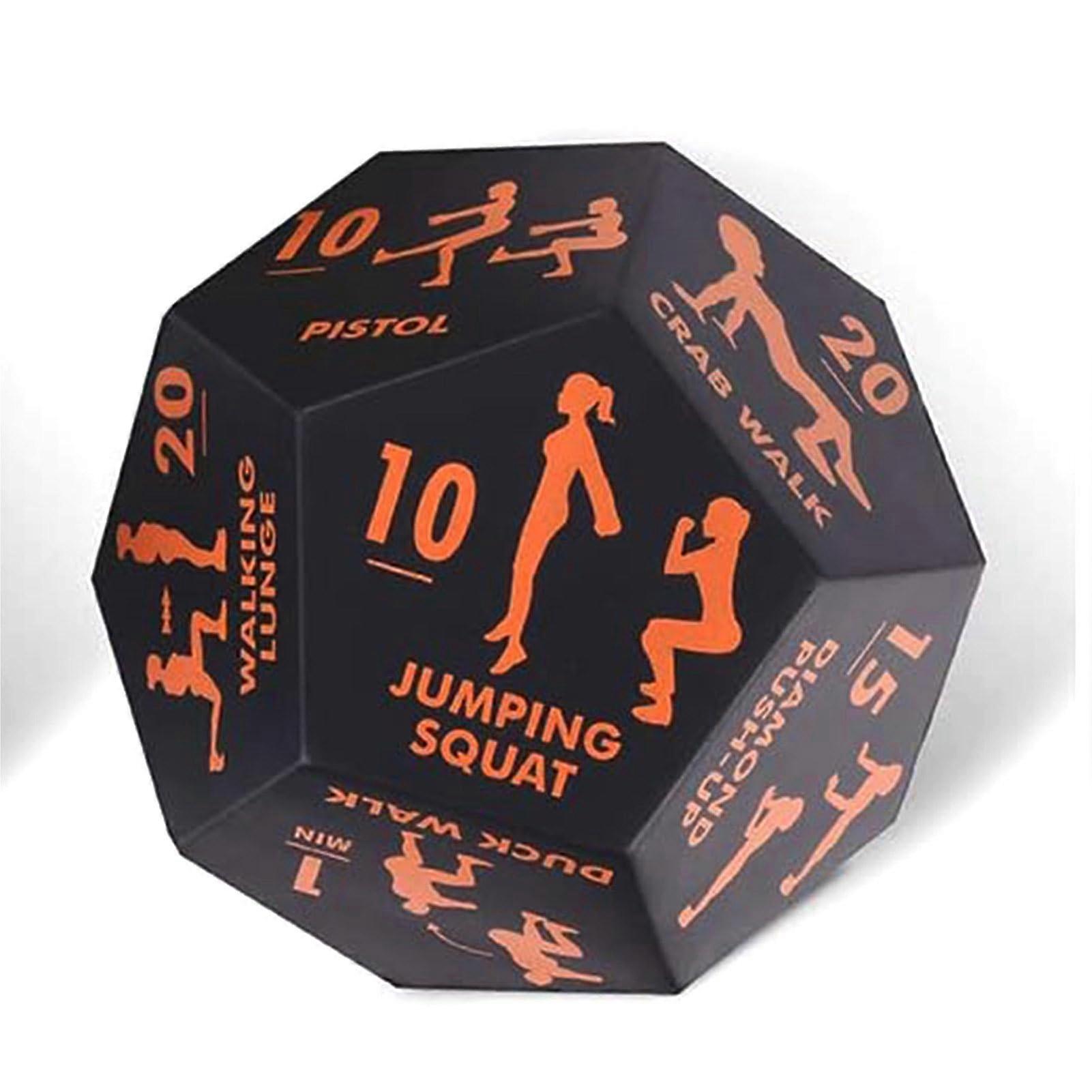 Add fun to your fitness routine with 12 rounded digital dice. Stay motivated and break the monotony of traditional workouts.'