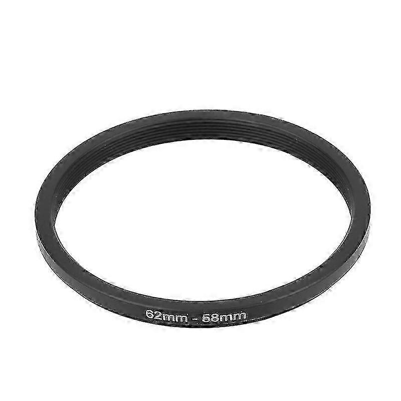 62mm to 58mm Metal Step Down Rings Lens Adapter Filter Camera Tool Accessory
