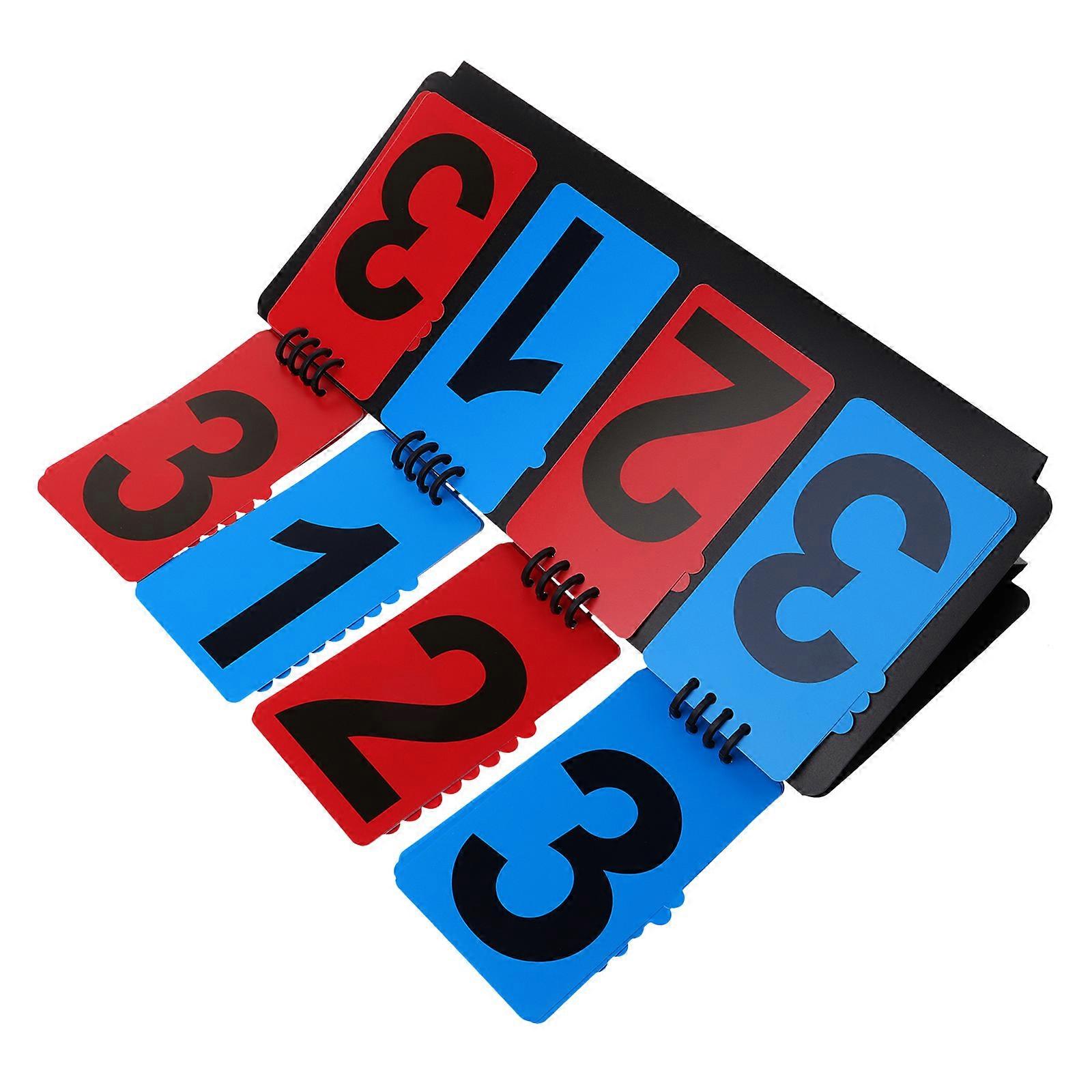 Sports Scoreboard Desktop 1Pack Simple Design PVC for Sports Activities