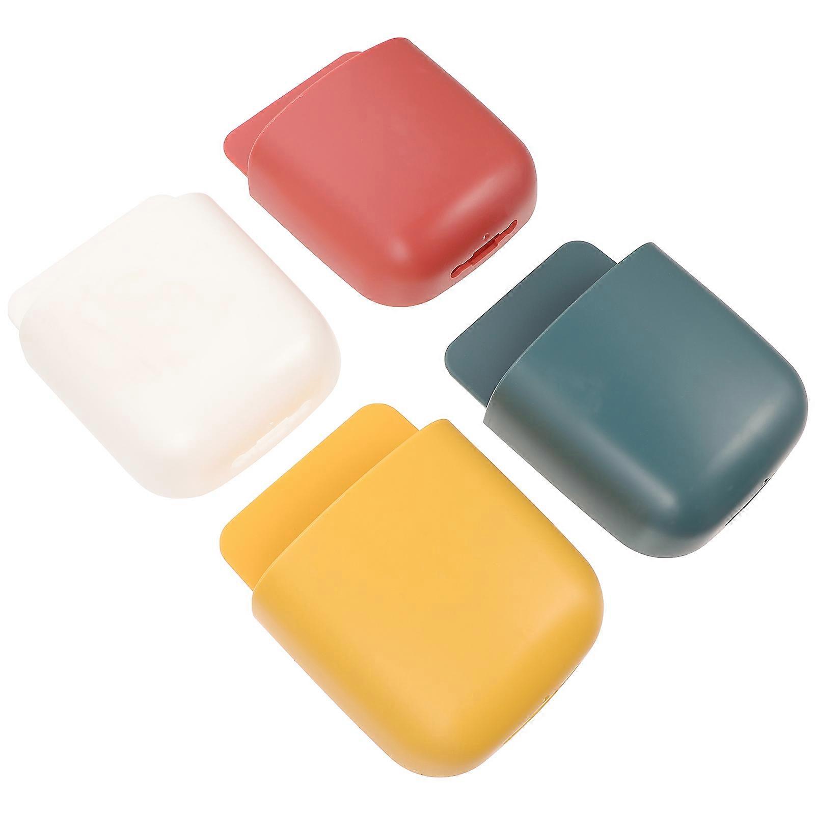 حامل عن بعد جدار جبل تنظيم العناصر الصغيرة لمطبخ الهاتف المحمول 4 قطع