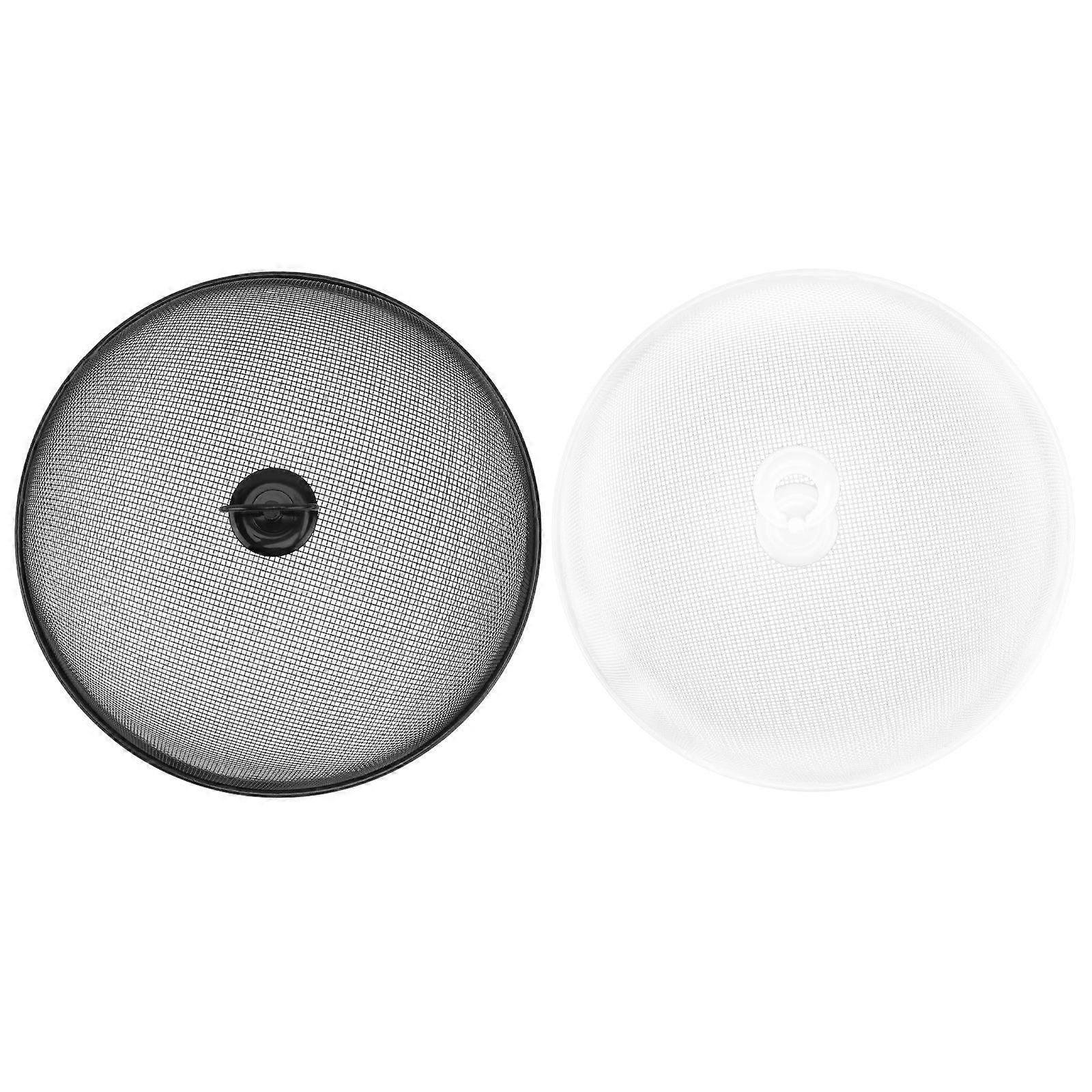 Elastic Food Covers Keep Food 30x30cm Round Design 2Pcs