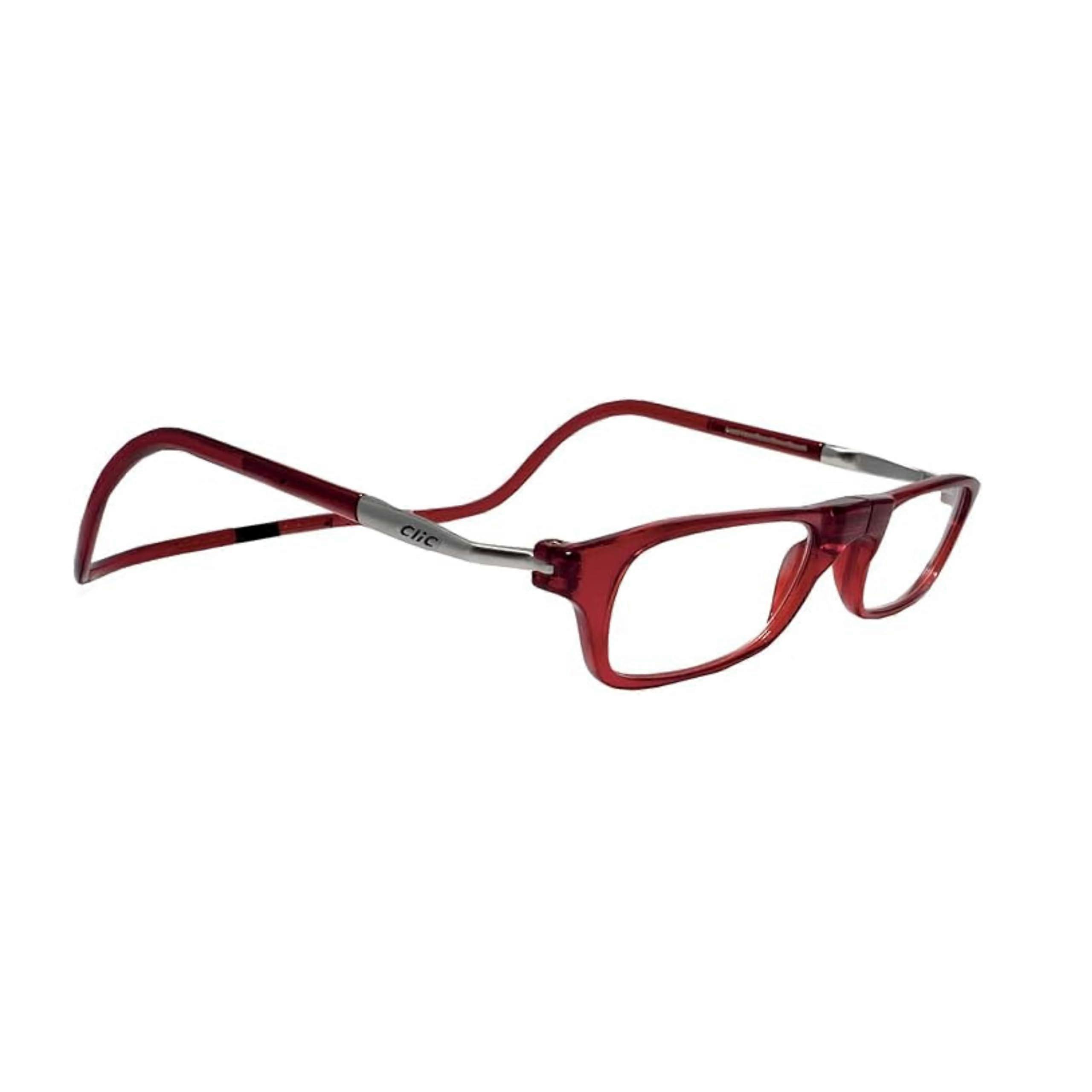 Men's Reading Glasses XXL Red | Flexible Polycarbonate Presbyopia Glasses 2.0 with Magnetic Features