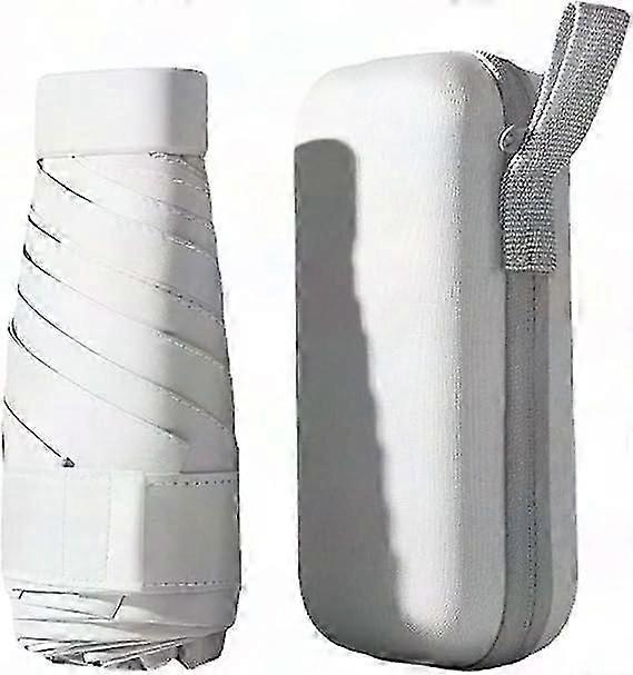 6 Ribs Strong Windproof Mini Travel Umbrella