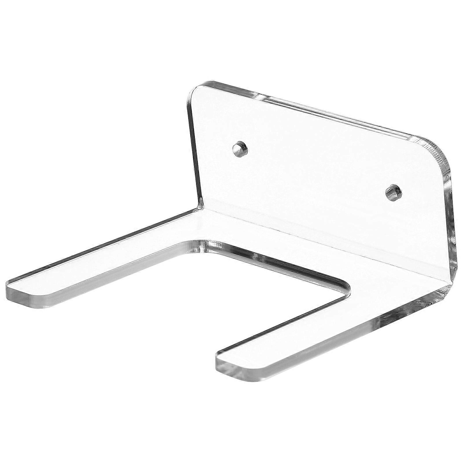 Guitar Display Wall Mount Acrylic Hook Classic Style School Decor 1Set