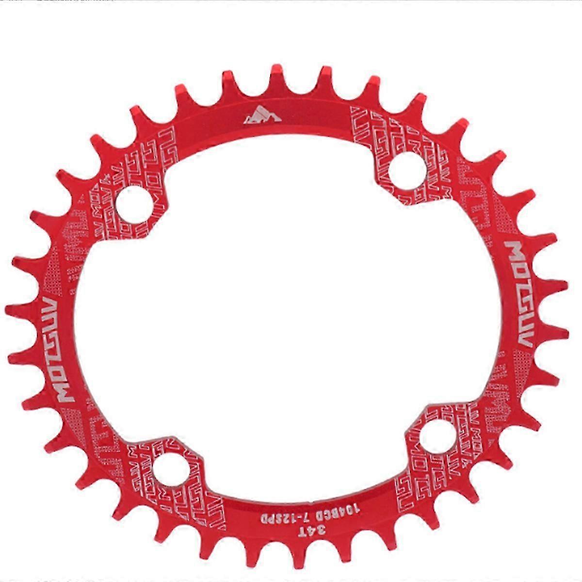 104BCD Red Bike Chainring Set - Premium Cycling Parts for Enhanced Performance and Durability