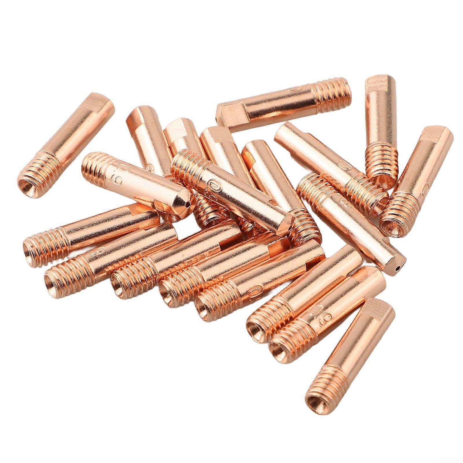 Efficient Welding Torch Nozzle Kit for MB15AK MIG/MAG, Made of Copper Alloy for Reliable Performance (0.9mm)