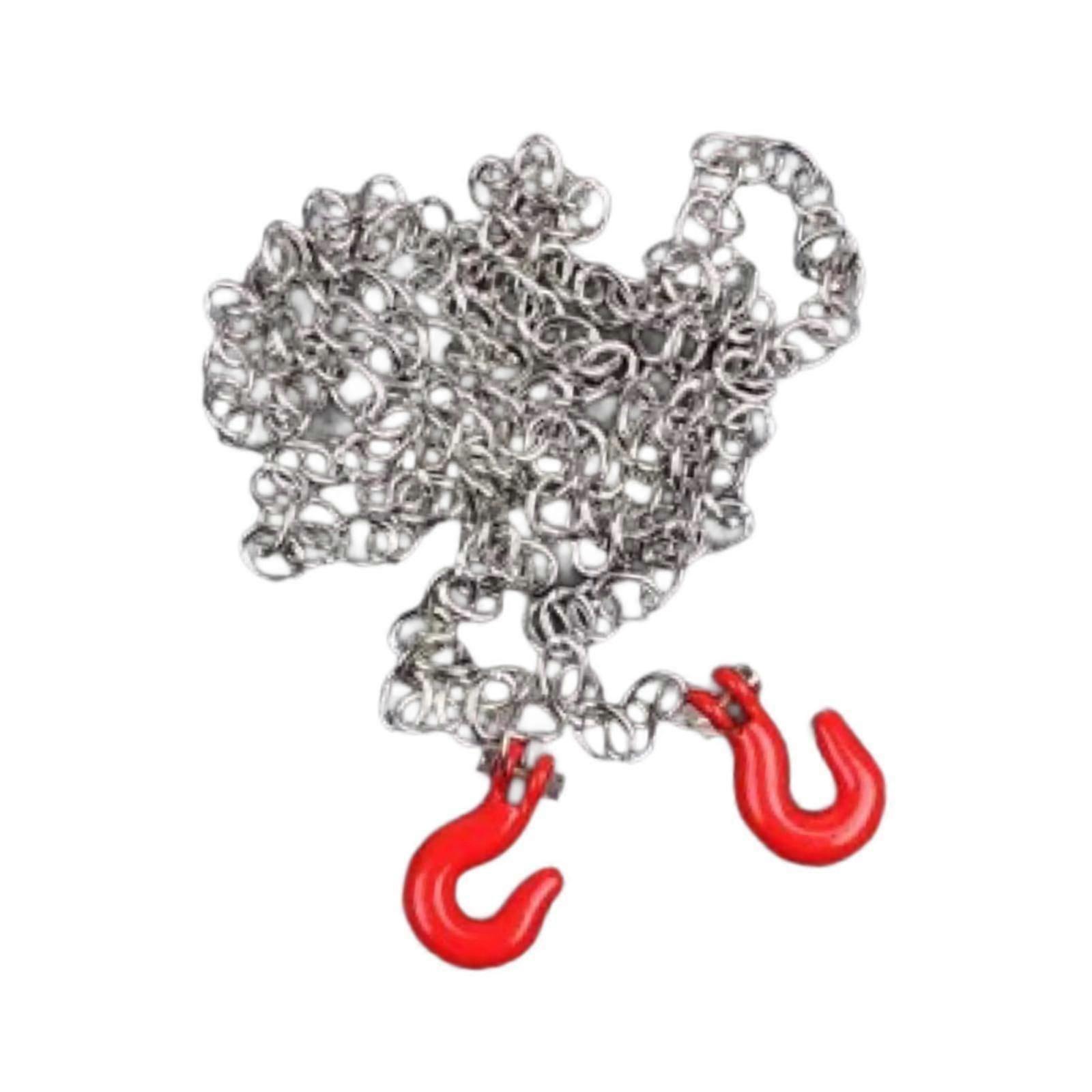 RC Car Tow Hook Chain Decor Universal for 1/12 MN82 MN86SK-99S Crawler Model