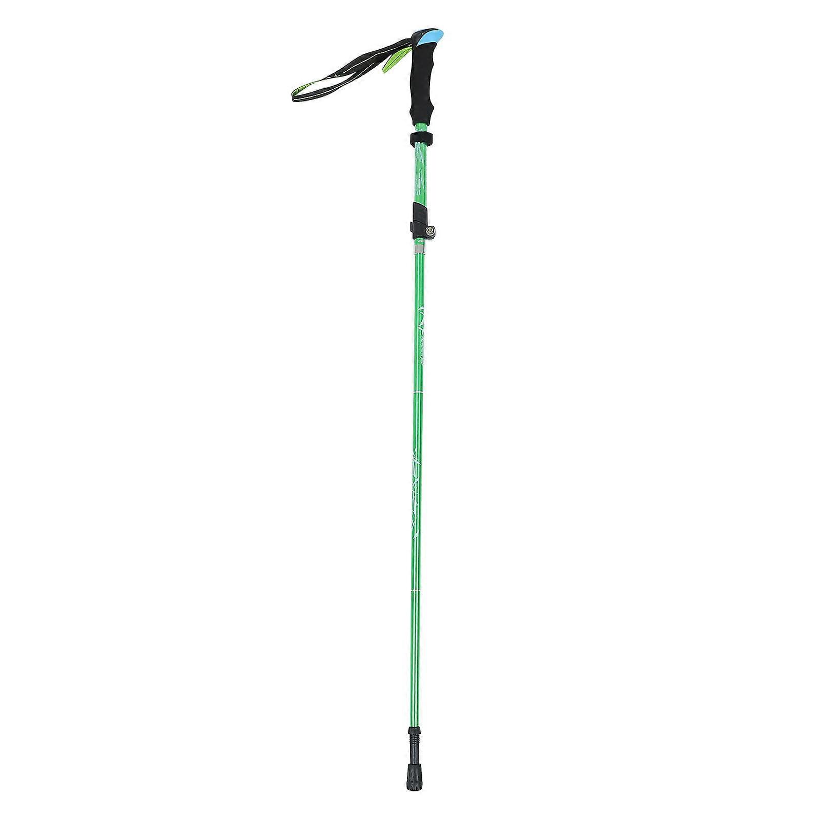 Aluminum Alloy Mountaineering Stick Trekking Pole Simple Design For Outdoor Adventure 1Set