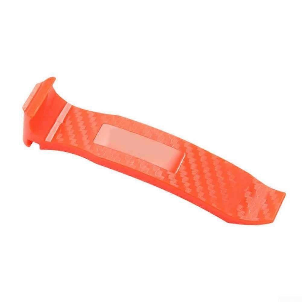 Multifunctional bicycle tire lever, lightweight design, easy to use, suitable for all bicycles (Orange).