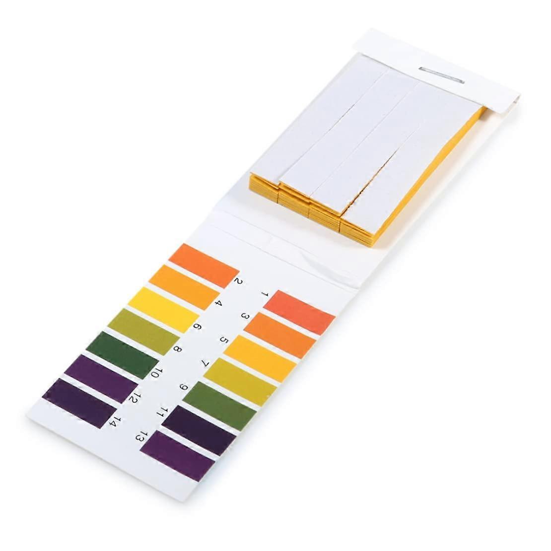 Alkaline Test Paper, Litmus Paper, 114 Alkaline Acid Test Paper, Portable Water Litmus Test Kit, Pack of 80