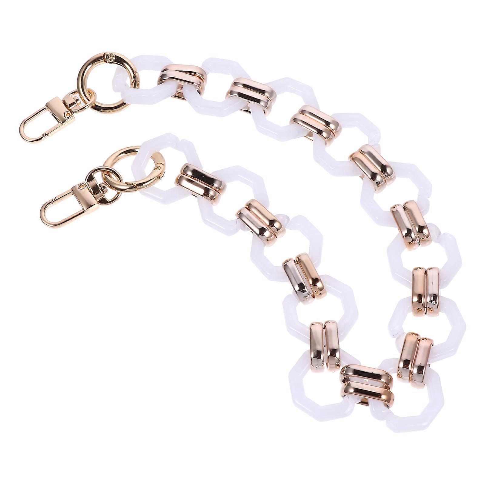 Durable Resin Handbag Chain with Strong Loadbearing for Decor Multi Color 10.2 Inches