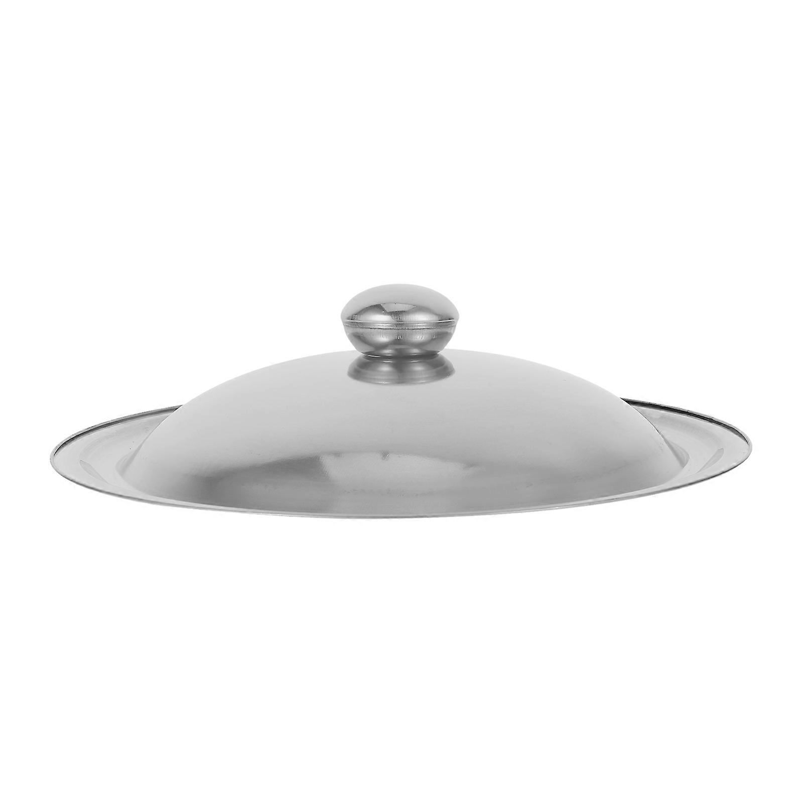 Replacement Frying Pan Cover Cooking Pot Cover Stainless Steel Pan Lid Replacement