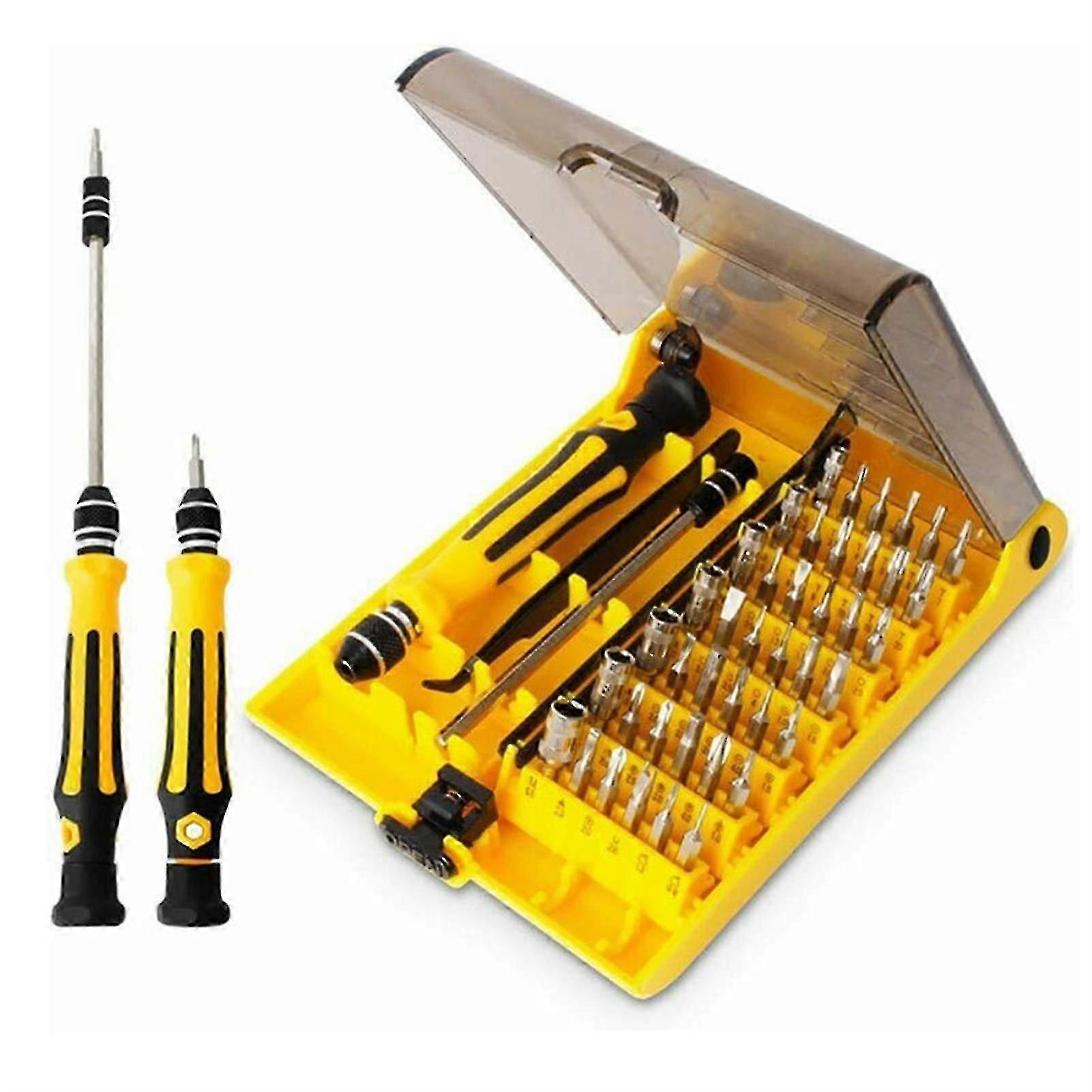 45-in-1 Compact Magnetic Precision Screwdriver Bit Set