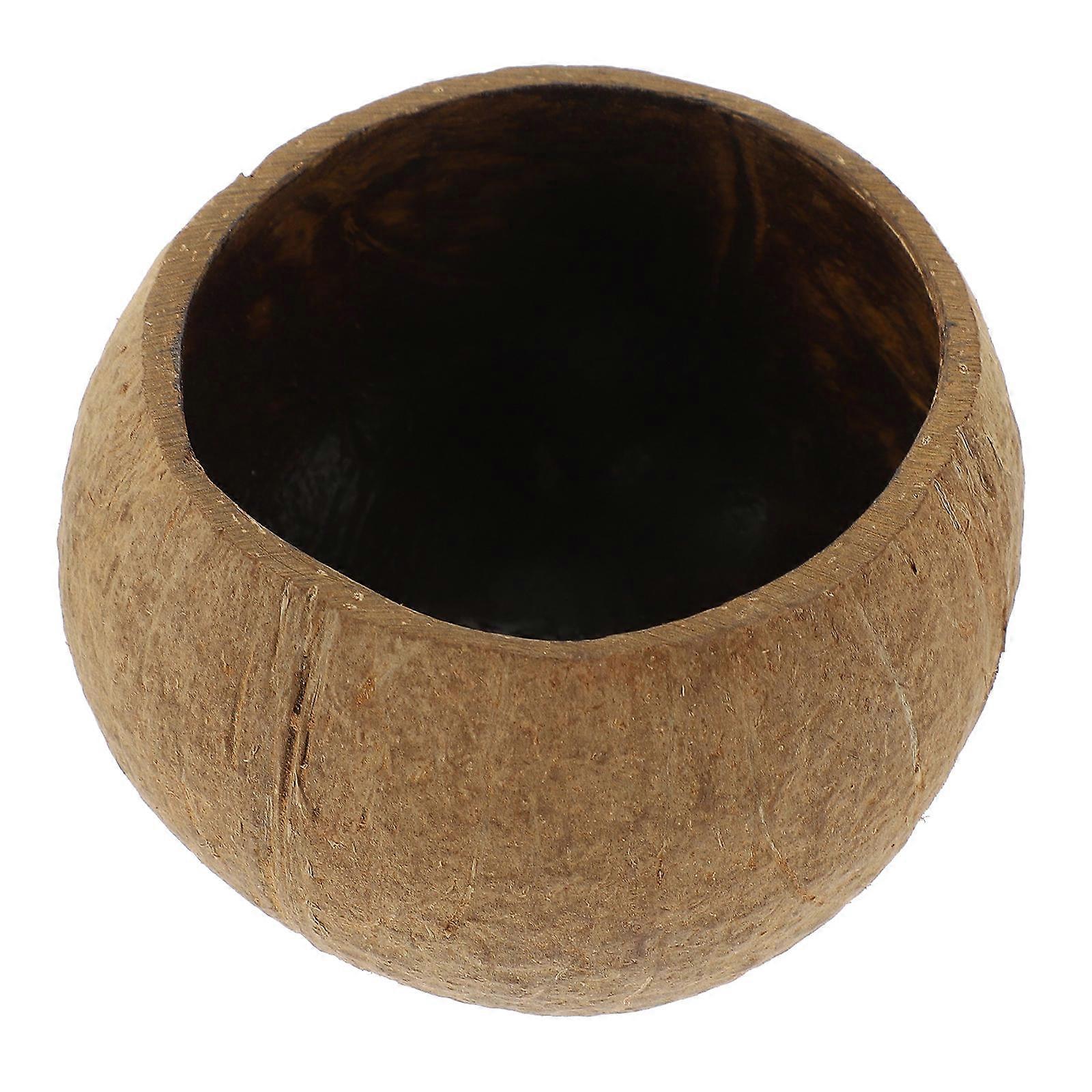 Coconut Shell Candle Wax Holder Natural Soy Wax Container Decorative Scented Candle Holder