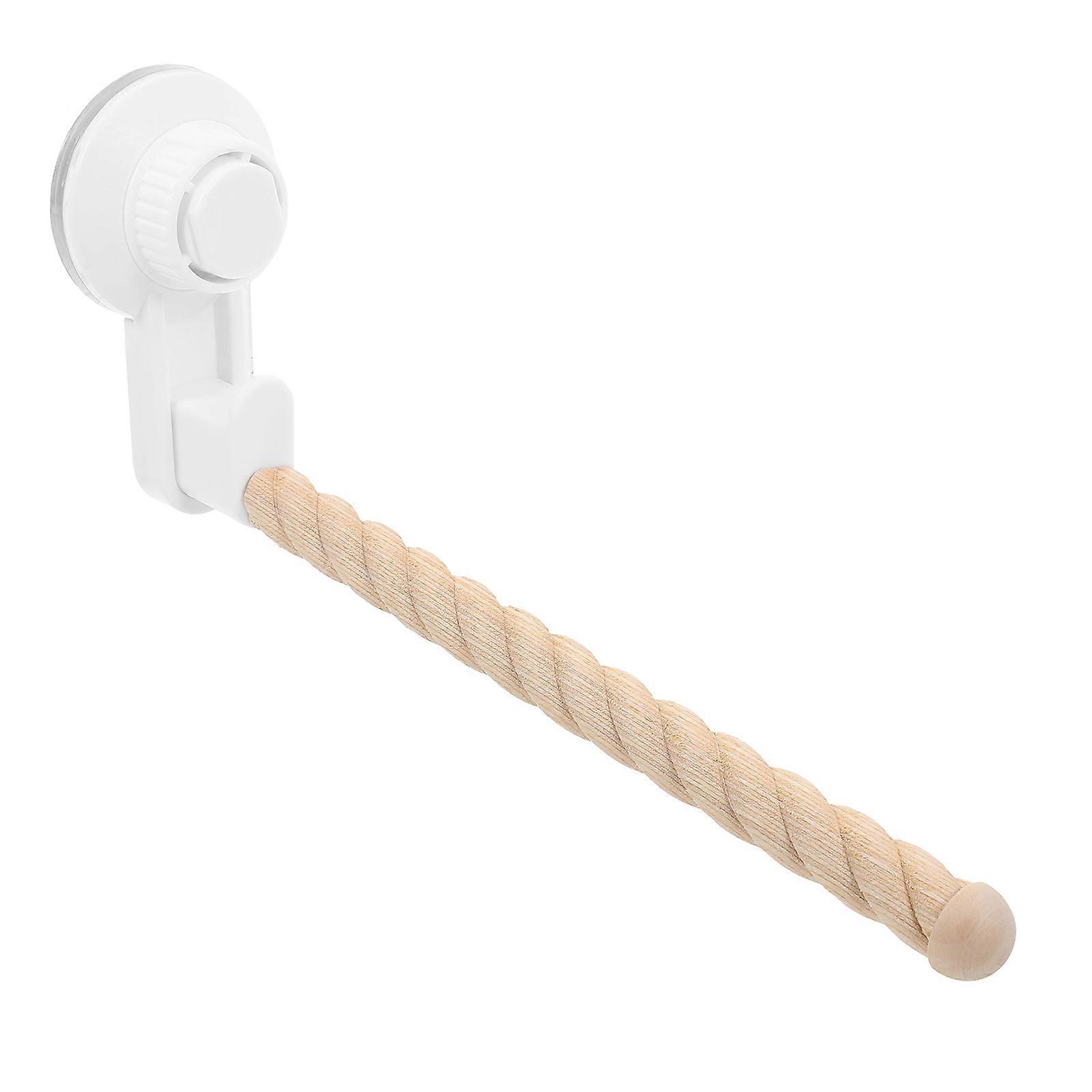 Bird Perch Stand with Sucker, Textured Paw Grinding Stick, Multi Use Cage Accessory for Parrots, Parakeets, Macaws, and Finches, Durable Material