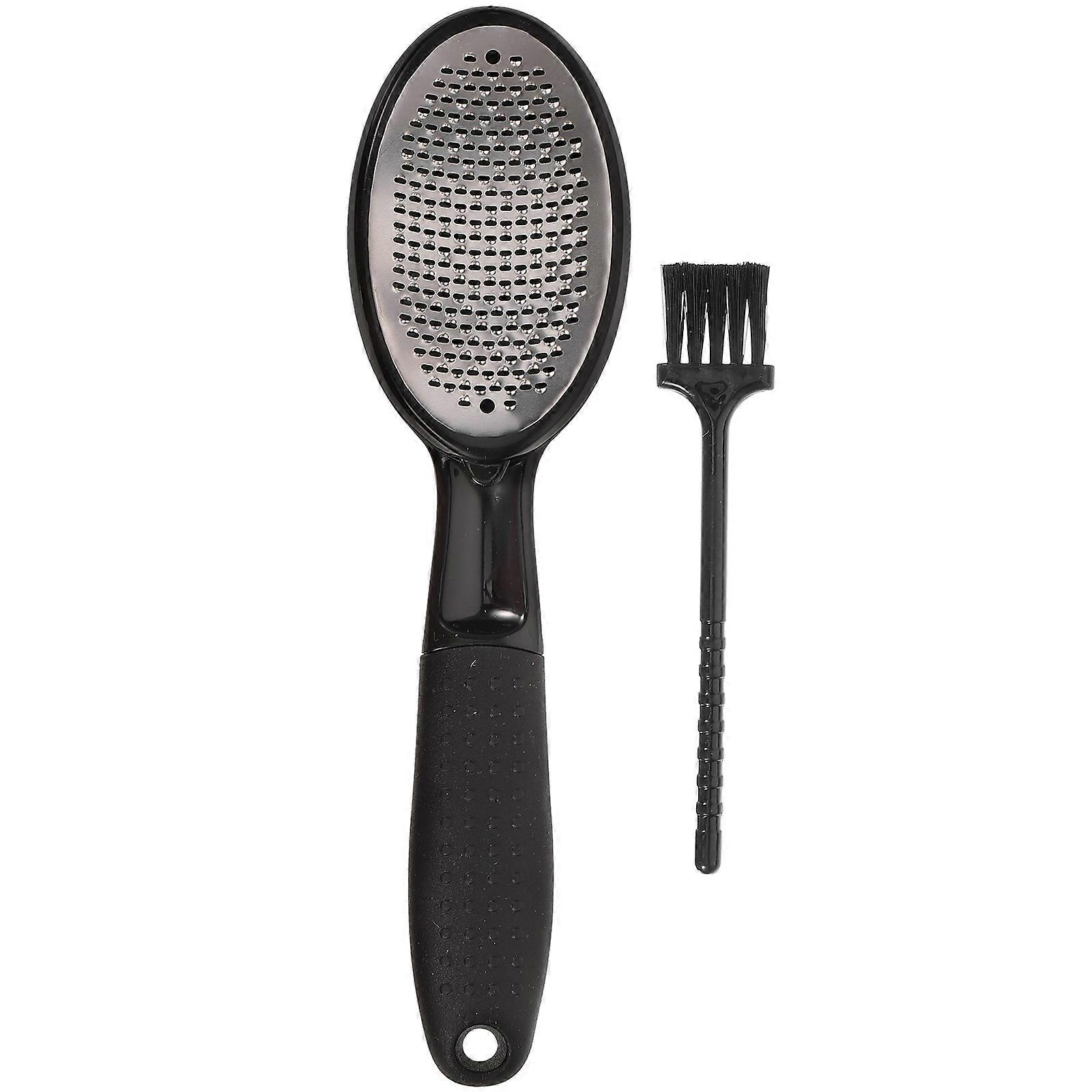 1 Set Portable Foot Tool For Dead Skin Removal Foot File With Cleaning Brush Durable Pedicure Supplies