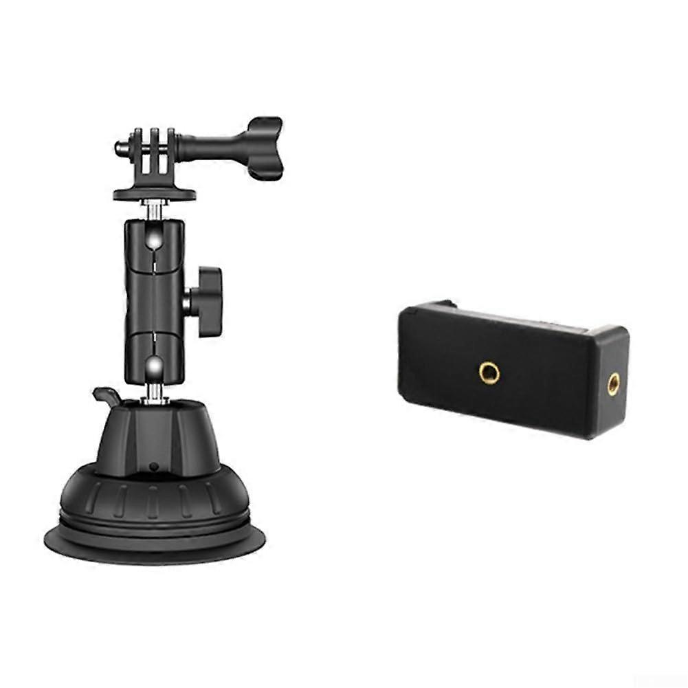 Adaptable Vacuum Suction Cup Mount for Insta360 X5, Secure Attachment for Creative Shooting Angles (2)