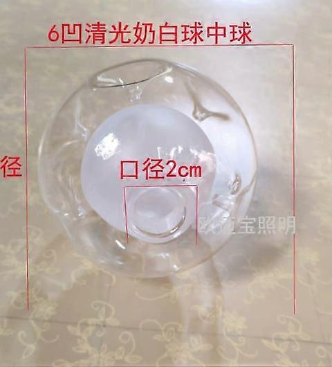 Byte av lampskärm i glasglob: G9 Globe Lamp Sscreen Armaturer med 6 konkava ytor - Modernt hängande lampskydd för vardagsrum sovrum