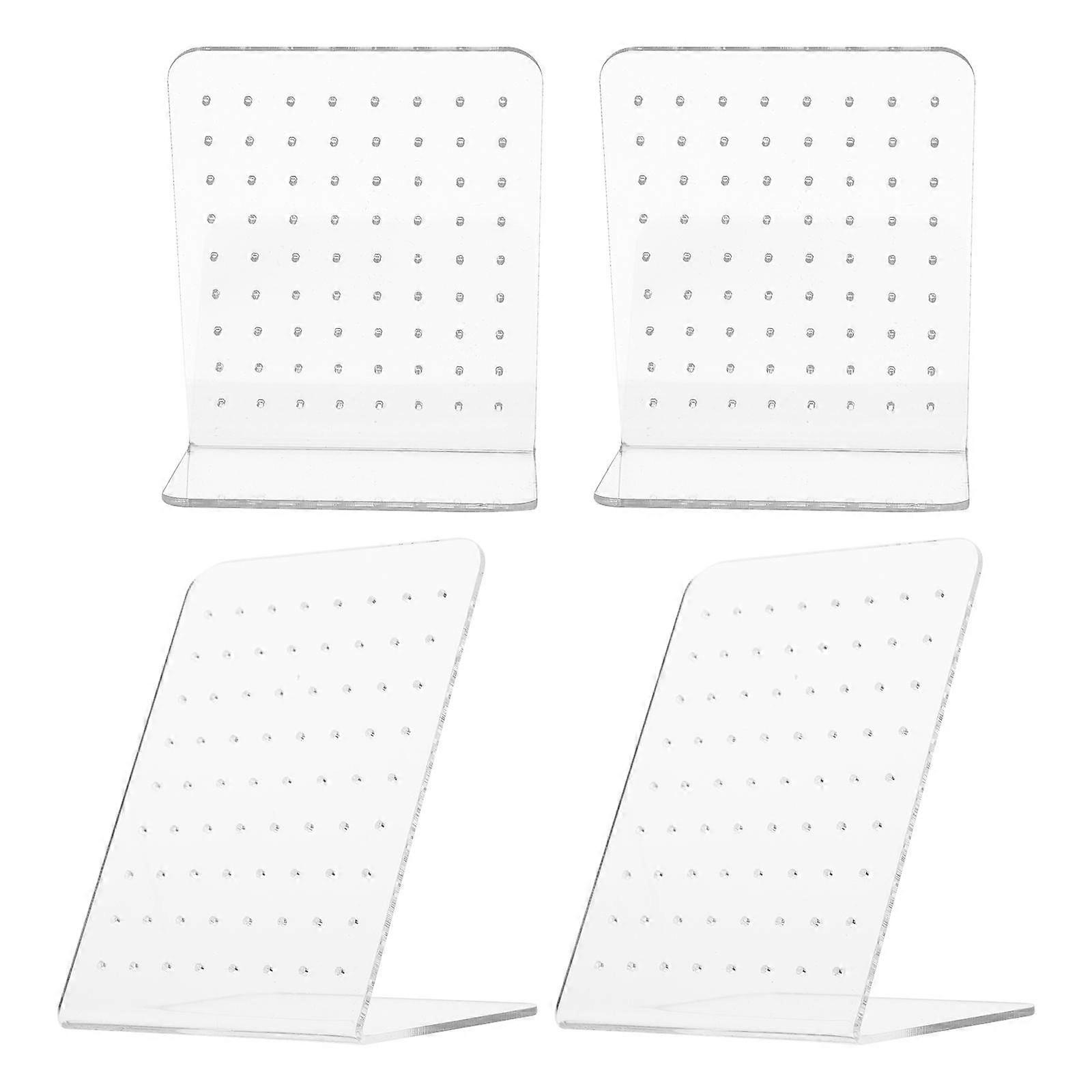 Earrings Display Stand Earring Stands Jewelry Storage Racks Transparent Practical Home Furnishings