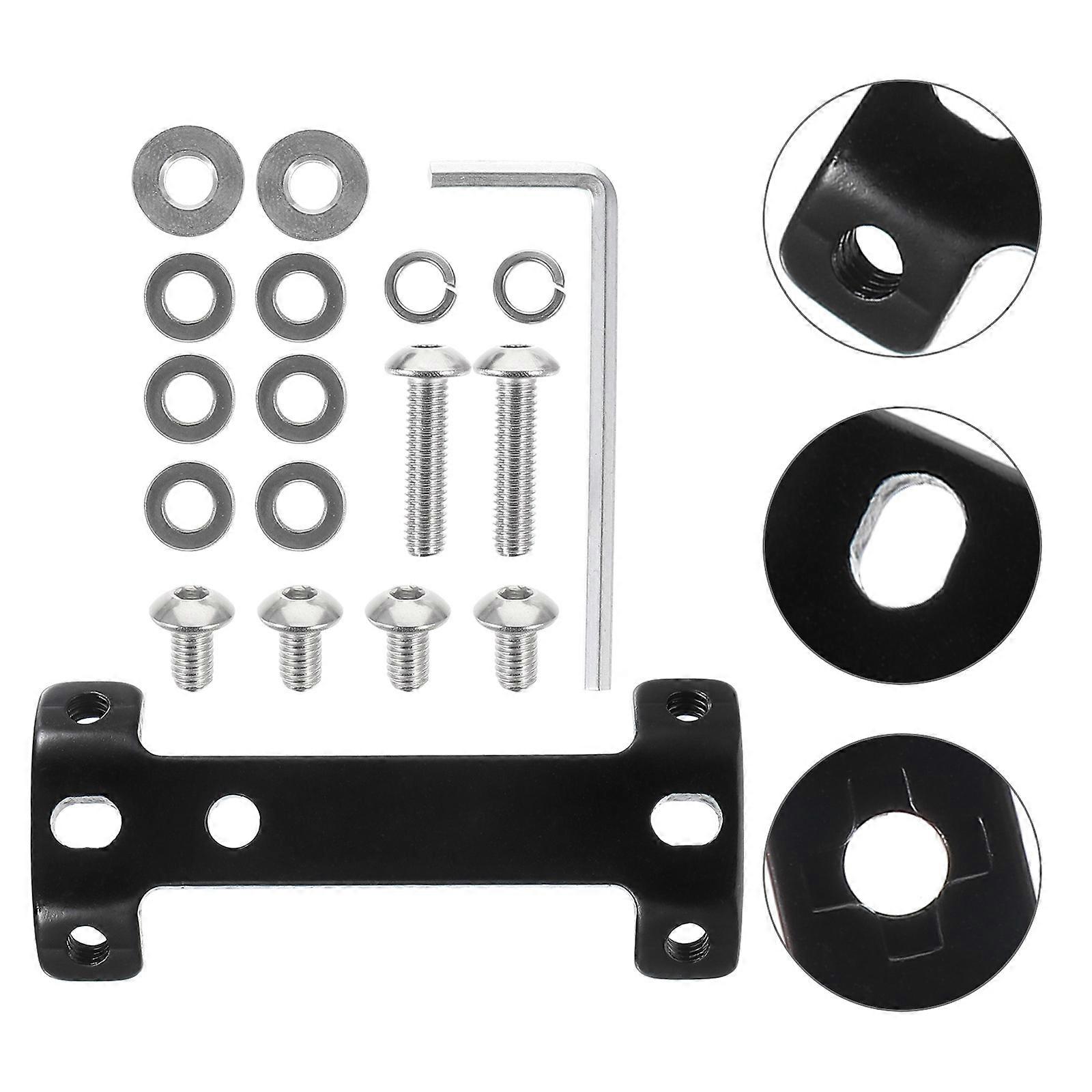 Professional Black Bike Bottle Holder Durable Aluminum Alloy Extension Rack for Most Bikes