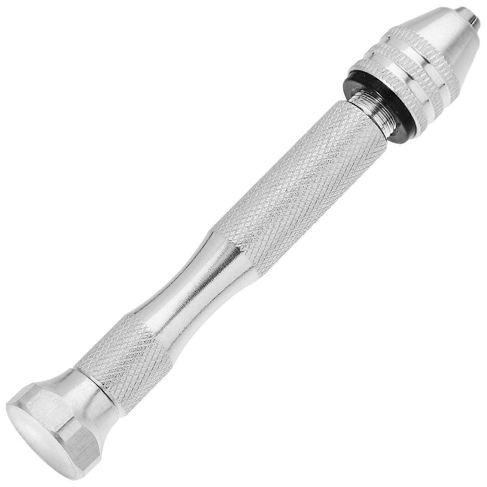 Swivel Head Pin Vise Hand Drill Bit Tool Made of Aluminum Alloy for 0.1 to 3.5mm Drill Bit
