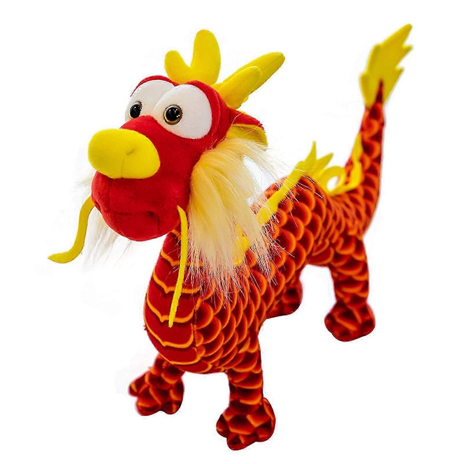 2024 40CM Chinese Plush Stuffed Doll & Pillow - Adorable Plushies for Festivals & Parties, Perfect Gift for Kids
