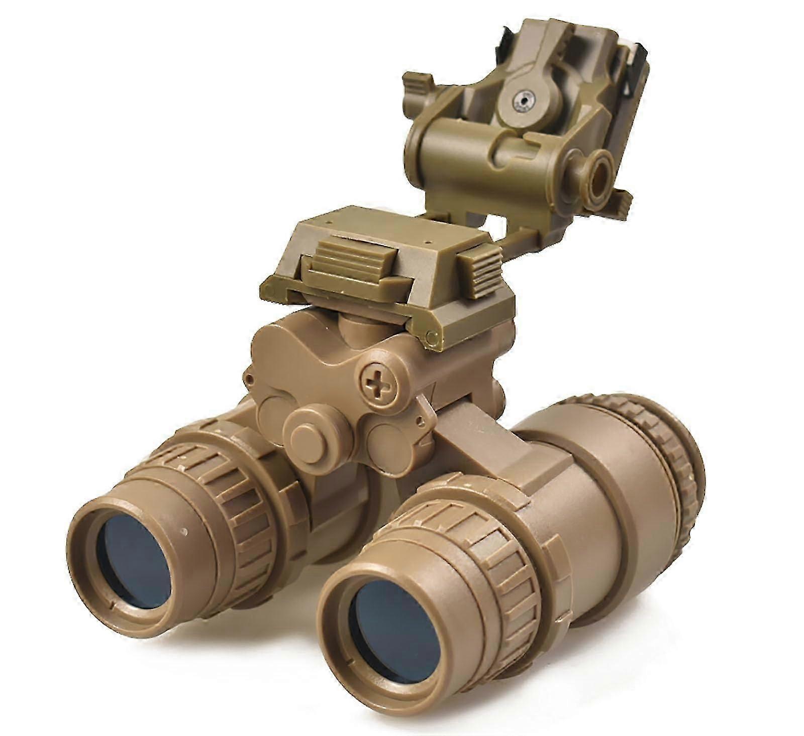 Airsoft Tactical PVS15 Night Vision Goggles Dummy Binoculars with Helmet Mount No Function NVG Model for Tactical Decoration Props and-SY