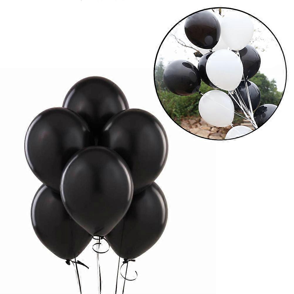 Party Balloon Decorations, Thickened Latex Balloons with Ribbon for Special Events