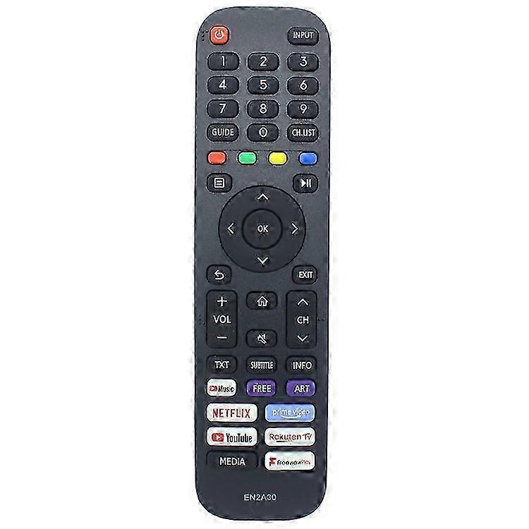 Hisense TV Remote Control Replacement - EN2A30 Compatible Intelligent Controller for Hisense TVs