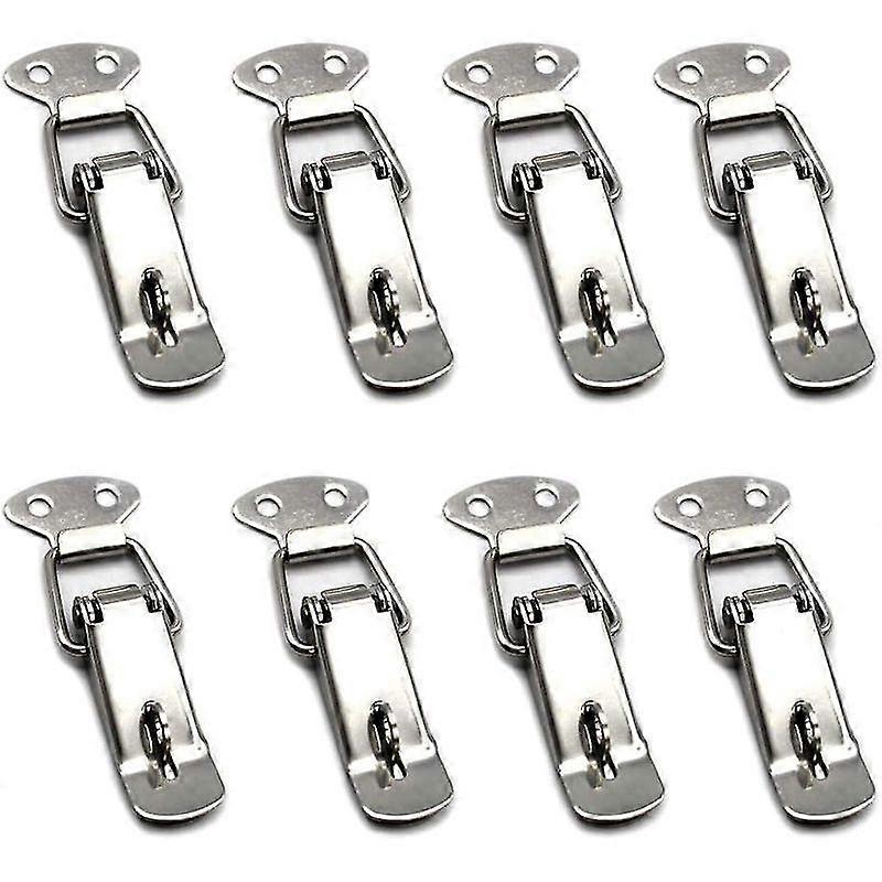 8 Piece Lever Latch Spring Closure Stainless Steel Toggle Latch For Tool Chest