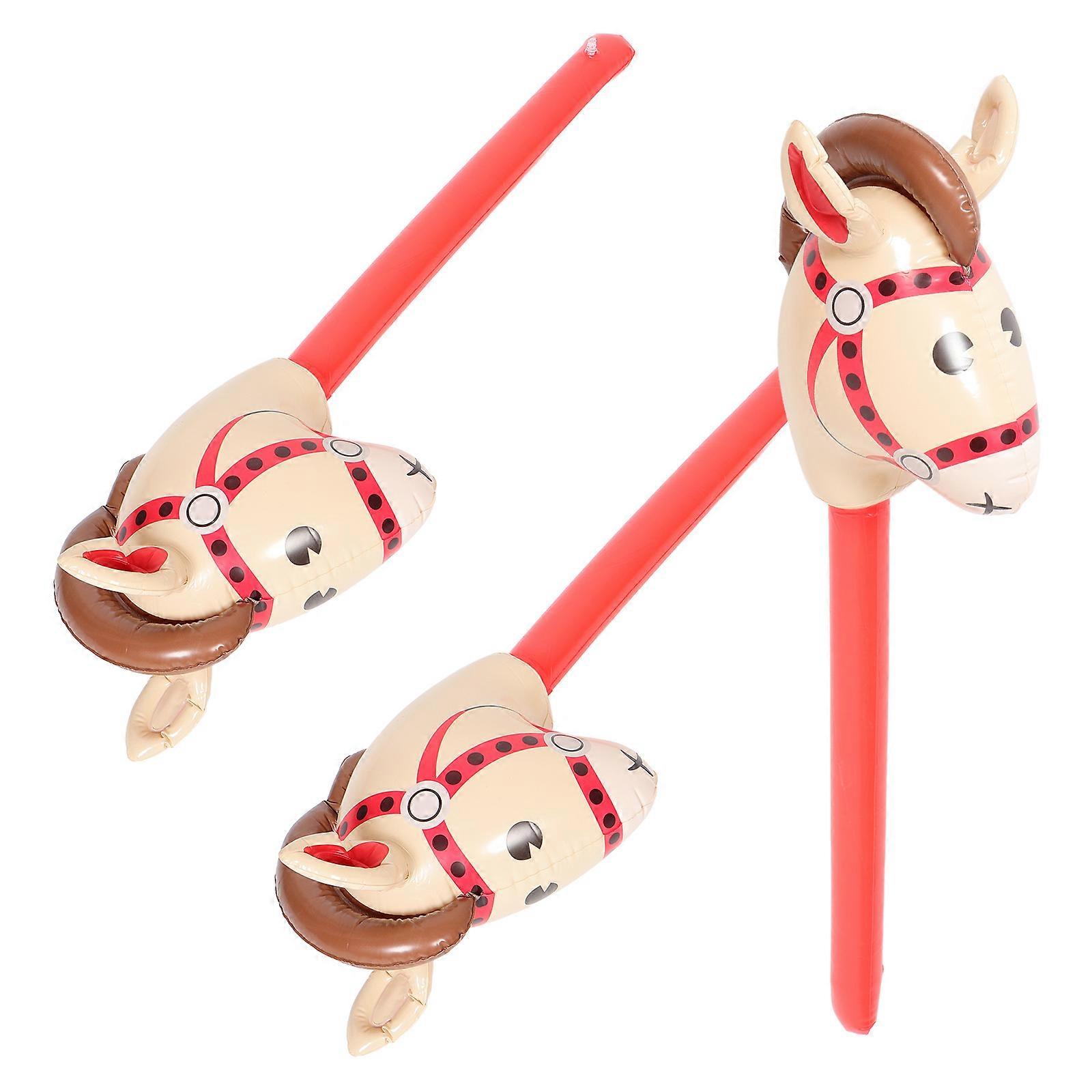 3Pcs Inflatable Stick Toys Sports Inflatable Toys Kids Cheering Props Inflatable Sticks Prop for Kids