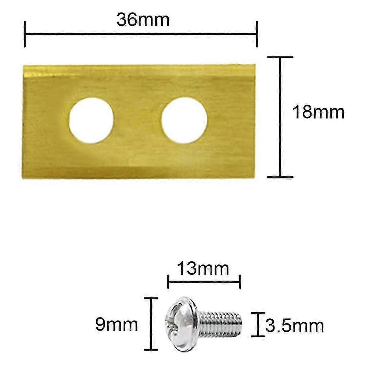 24pack WG794 WA0190 Replacement Robotic Lawn Mower Cutting Blade for Landroid Robotic Mower