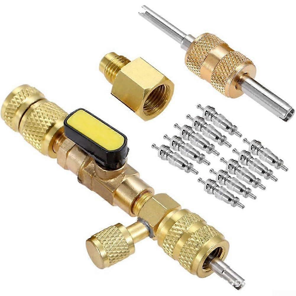 A/C Maintenance Made Easy Valve Core Removal Tool, Compatible with Various (A)