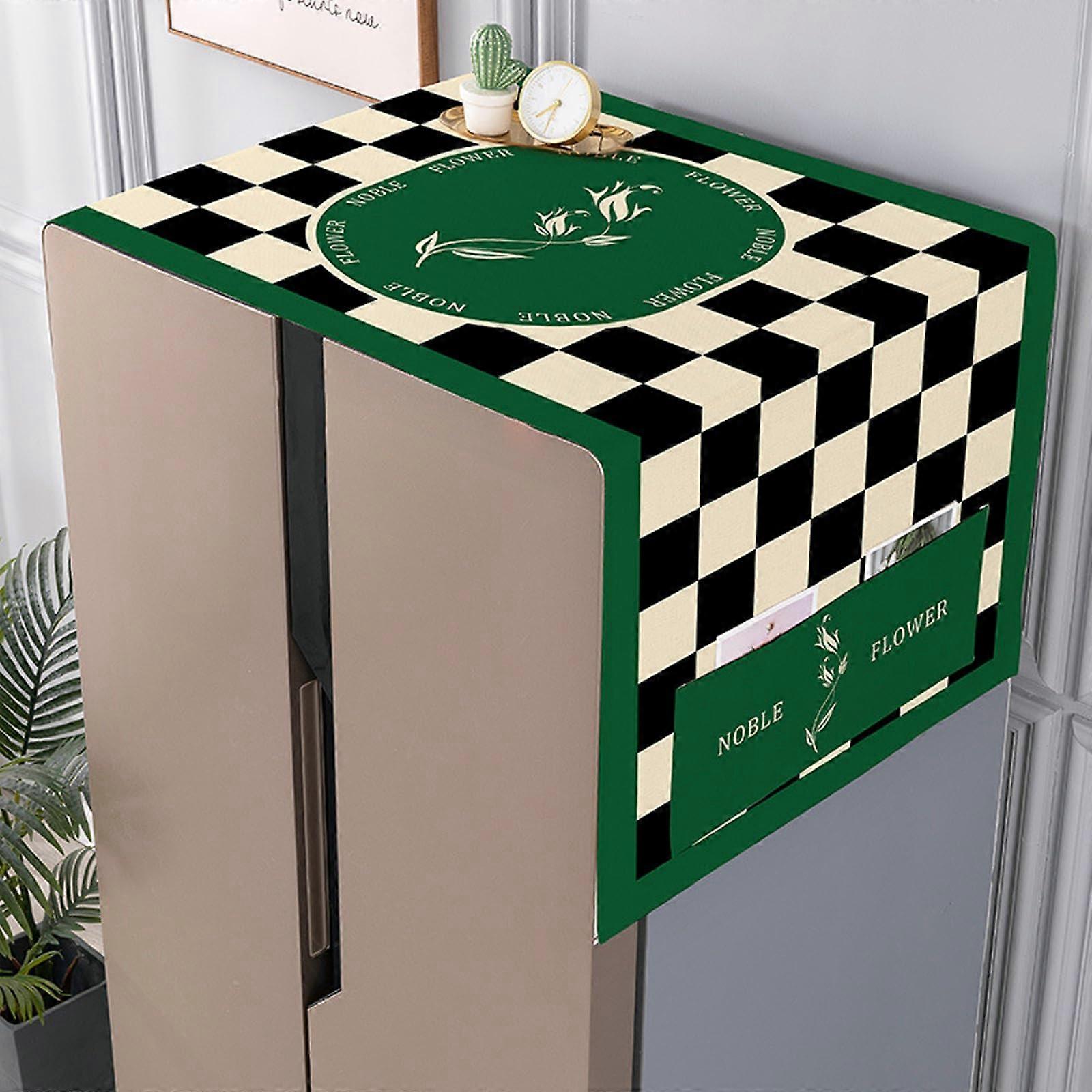 Refrigerator Cover, Dust Protector for Washing Machine, Microwave Ovens, B Style 70*180cm