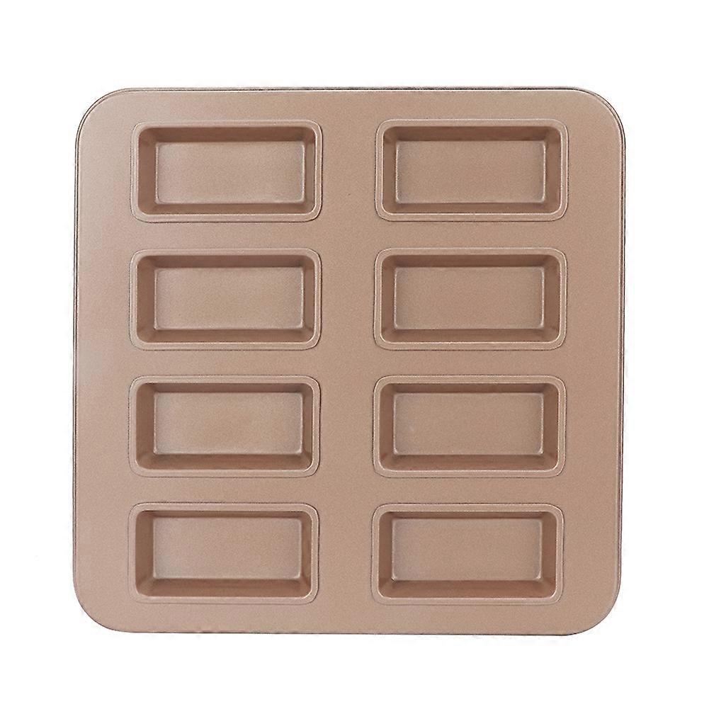 Rectangular 8-Grid Baking Tray, Non-Stick Bread Baking Pan for Home Kitchen