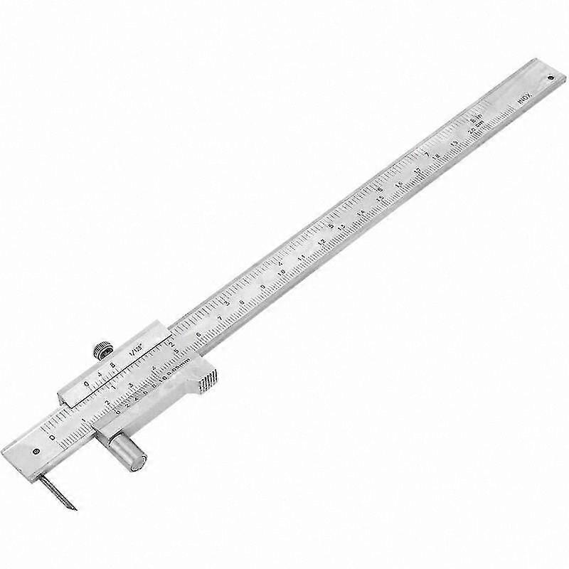 200mm Precision Marking Tool with Parallel Gauge and Carbide Edge Ruler